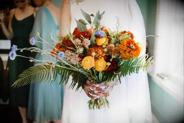 Autumn Wildflower Bouquet Idea
