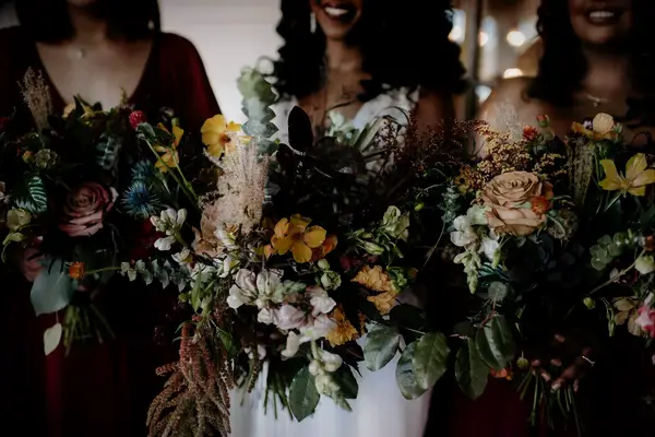 Dramatic Wildflower Bouquets