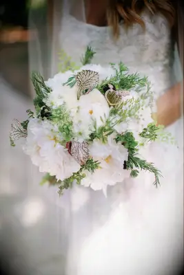 All-Natural White Wildflower Bouquet