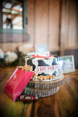 Chick-Fil-A themed groom