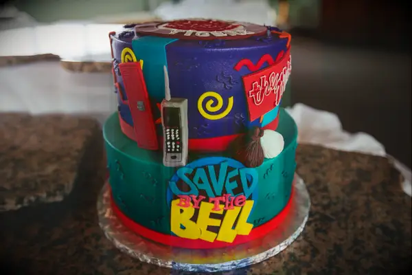 Saved by The Bell themed groom