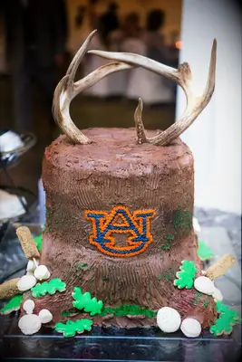 Auburn University themed groom
