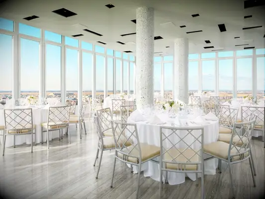 Waterfront wedding venue in Long Beach, New York.