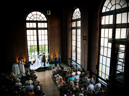 Waterfront wedding venue in Cleveland, Ohio.