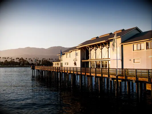 Waterfront wedding venue in Santa Barbara, California.