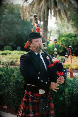 Traditional Scottish Bagpipe Player Recessional Music