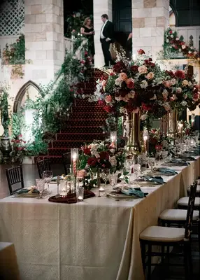 Twisted Taper Wedding Candle Centerpiece