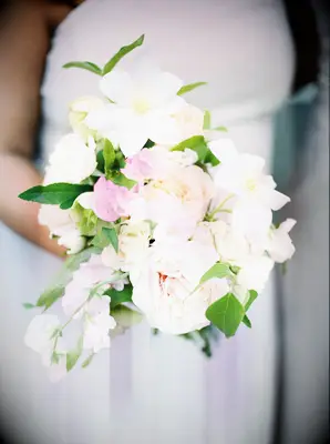 Rose and Sweet Pea Bouquet for Spring