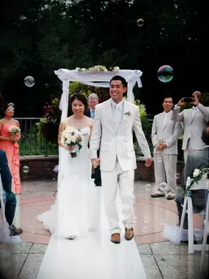 Garden wedding venue in Vienna, Virginia.