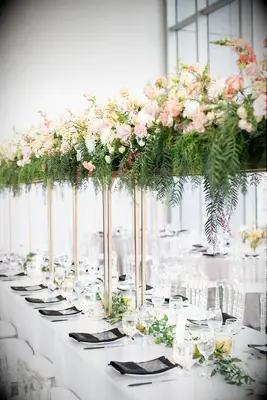 Modern Tall Centerpieces for Weddings