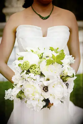 Peony, Lilac and Lily Bridal Bouquet