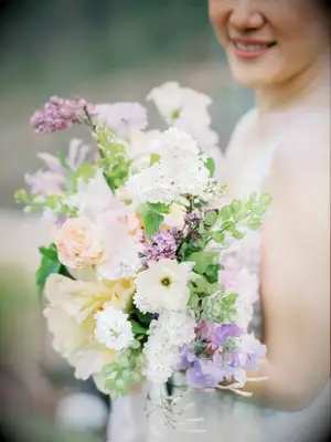 Romantic Spring Lilacs Bouquet