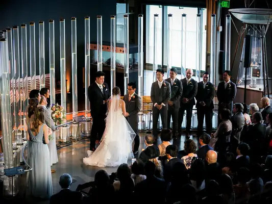 Modern wedding venue in San Francisco, California.
