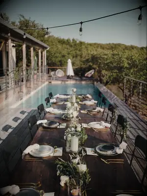 Modern wedding venue Austin, Texas.