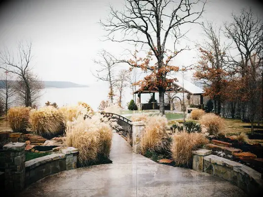 Lake wedding venue in Sperry, Oklahoma.