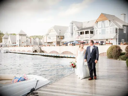 Lake wedding venue in Sparta, New Jersey.