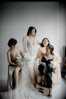 Black and white wedding palette inspiration