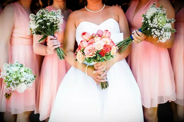Beautiful Tulips and Baby