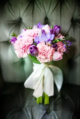 Radiant Tulip and Carnation Bouquet