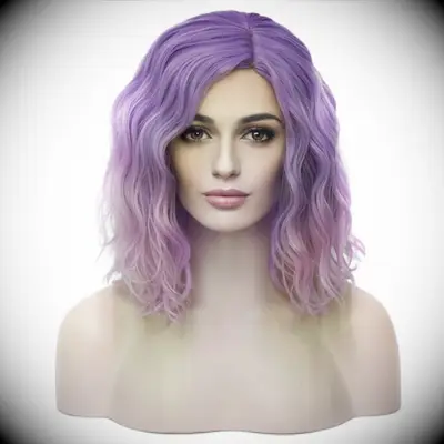 colorful ombre wigs for your wedding photo booth