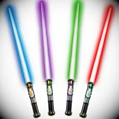 light up glowing saber swords for the best wedding photo booth props