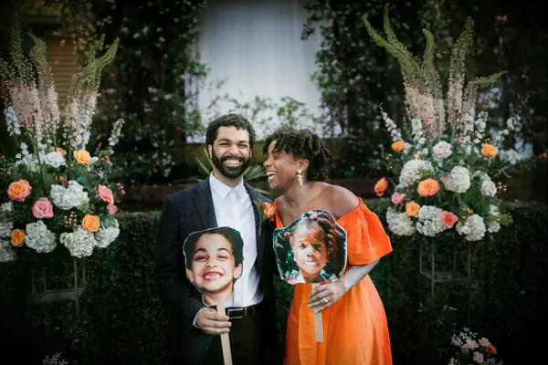 Childhood photo cutouts for the best photo booth prop ideas