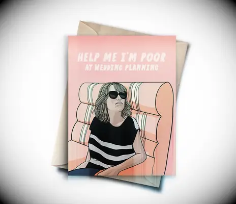 Bridesmaids movie inspired Maid of Honor Proposal Card