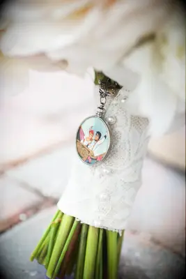 The Little Mermaid bouquet charm