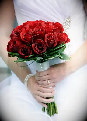 Red rose bouquet