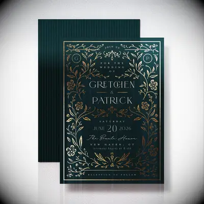 Storybook cover invites