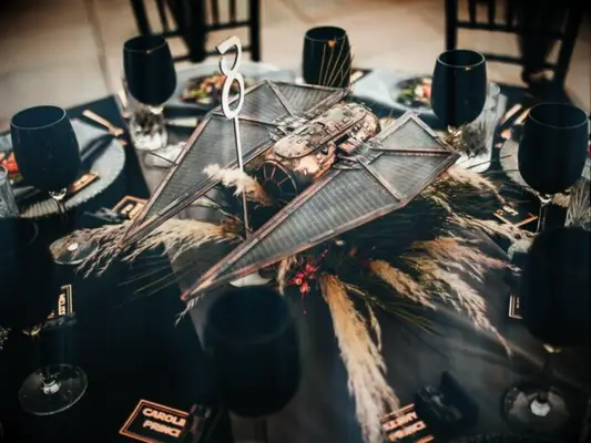 Centerpiece inspired by Star Wars