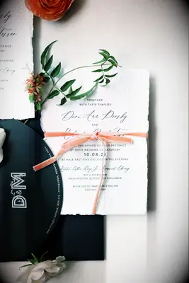 Embossing and blind stamping stationery