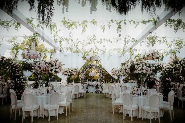 Rose Decoration on Existing Chandeliers