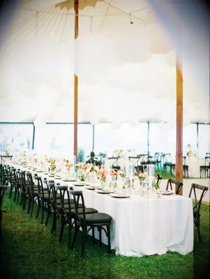 Paper lanterns in event space