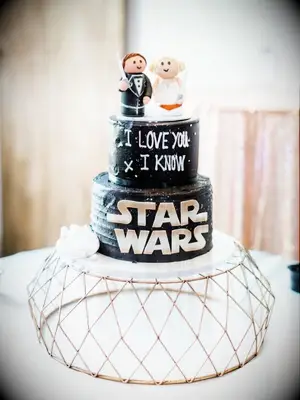 Star Wars wedding cake idea