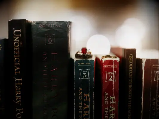 harry potter wedding ideas book backdrop