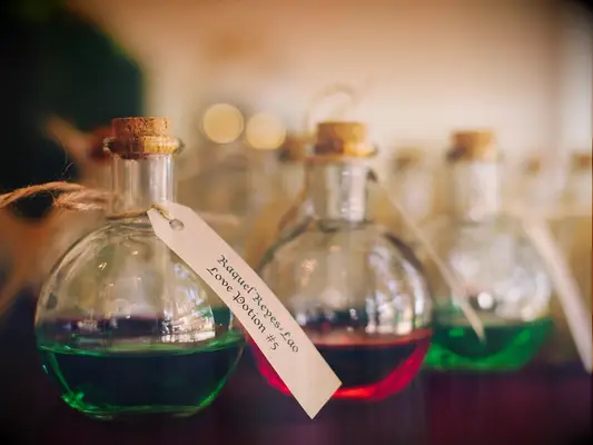 harry potter wedding ideas potion cocktails