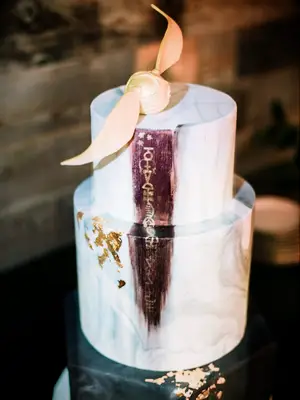 harry potter wedding ideas golden snitch cake