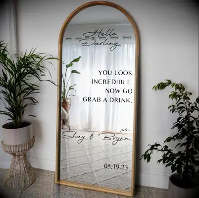 You Look Incredible Custom Wedding Decal