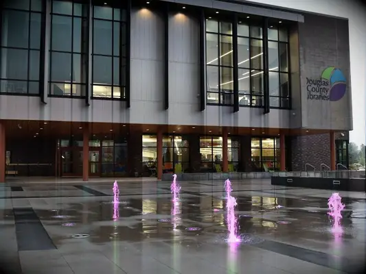 Library wedding venue in Douglas County, Colorado.