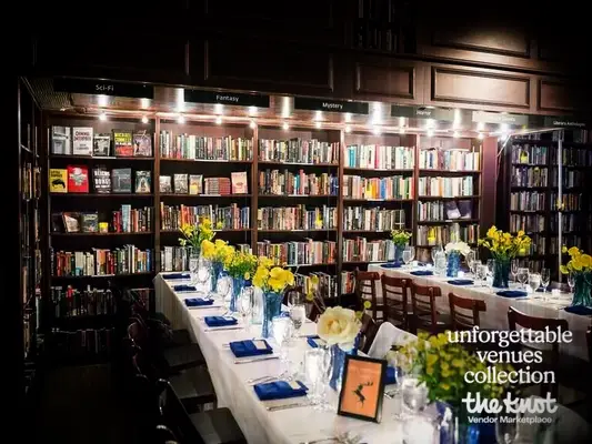 De bedste bryllupssteder i det amerikanske bibliotek