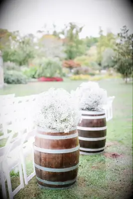 On Top of Wine Barrels