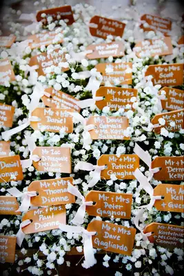 20 måder at integrere barnets åndedrag i dekorationen af ​​dit bryllup