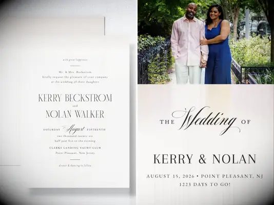 Wedding invitations