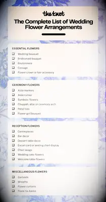 22 arrangiamenti per la tua lista di controllo dei fiori del matrimonio, dalla cerimonia alla reception