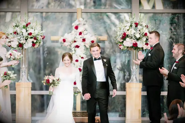 Tall Glass Flower Vases hurxh wedding decorations