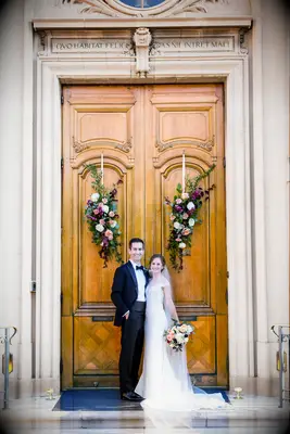 Wedding Portraits at The Meridian House in Washington, D.C.