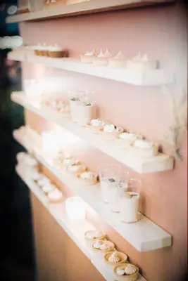 Minimalist Dessert Wall