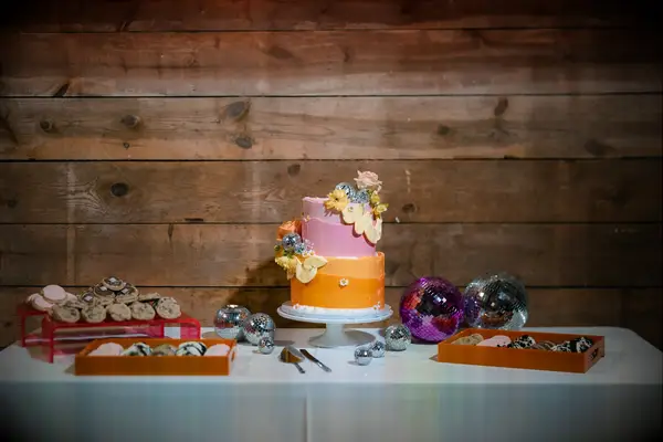 Funky Disco Dessert Table