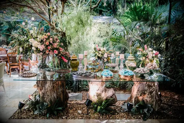 Tree Table Dessert Spread